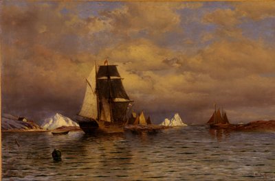 Blick aus Battle Harbor von William Bradford